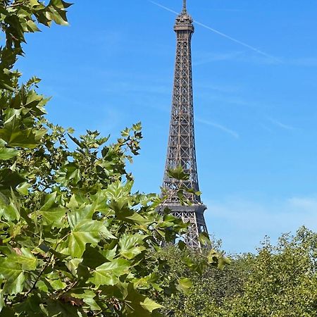 Duplex Vue Tour Eiffel Apartman Párizs Kültér fotó