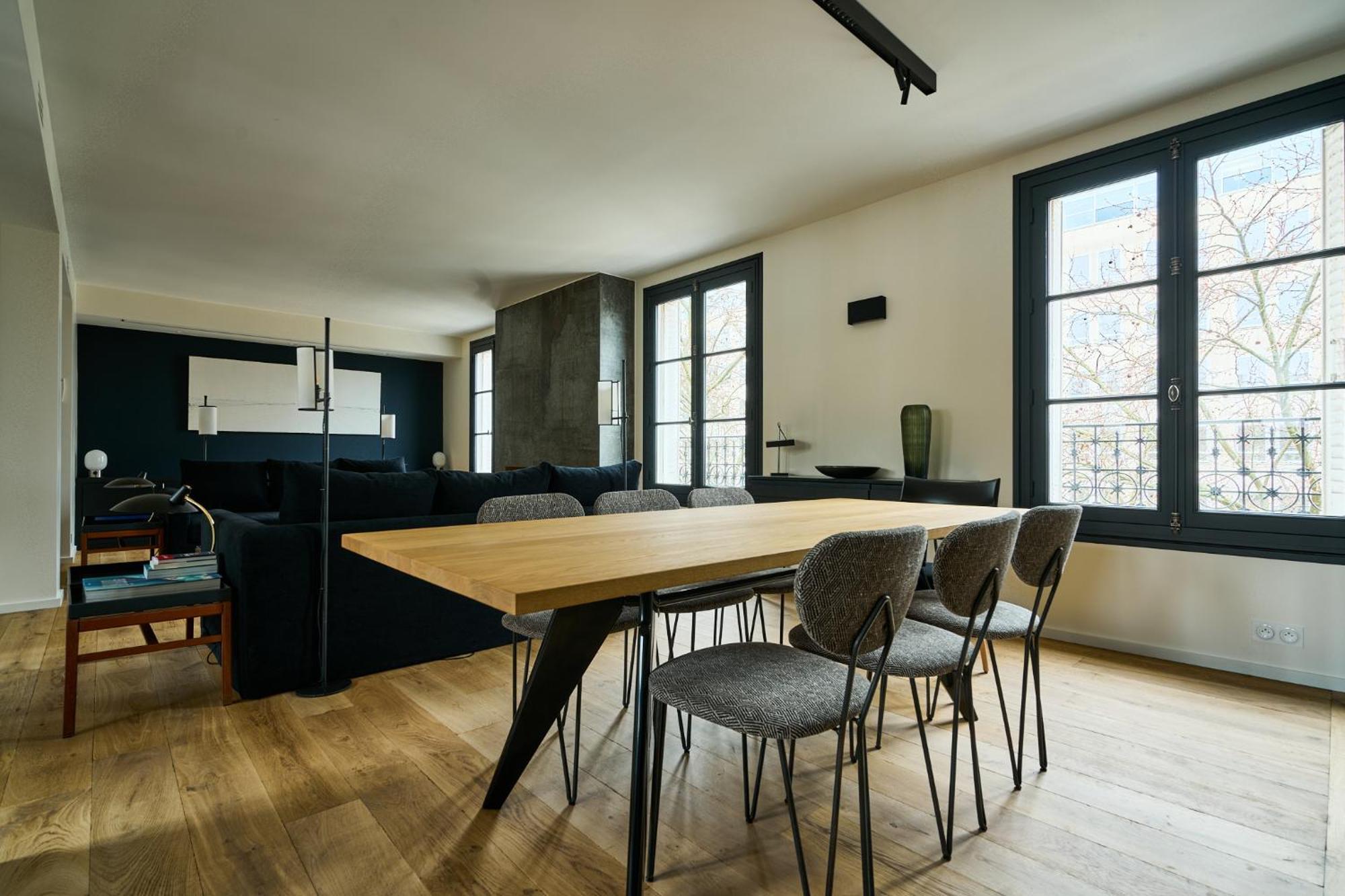 Duplex Vue Tour Eiffel Apartman Párizs Kültér fotó