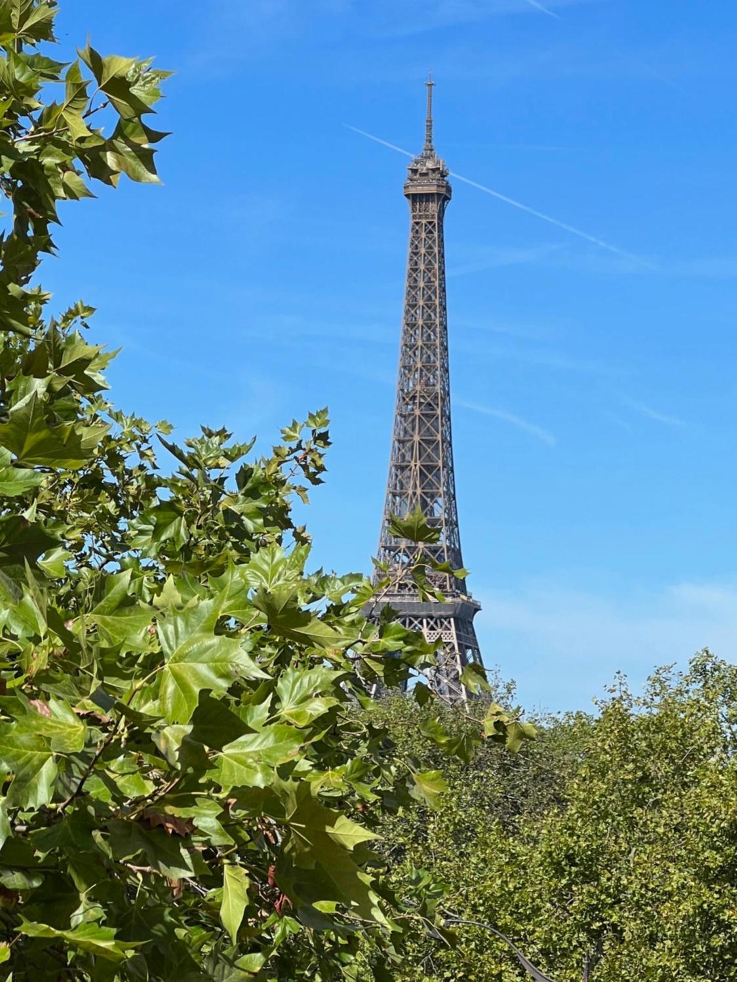 Duplex Vue Tour Eiffel Apartman Párizs Kültér fotó